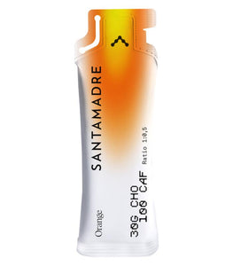 Energy Gel 30CHO 100 CAF - Orange with Caffeine - 5 X 50 ml