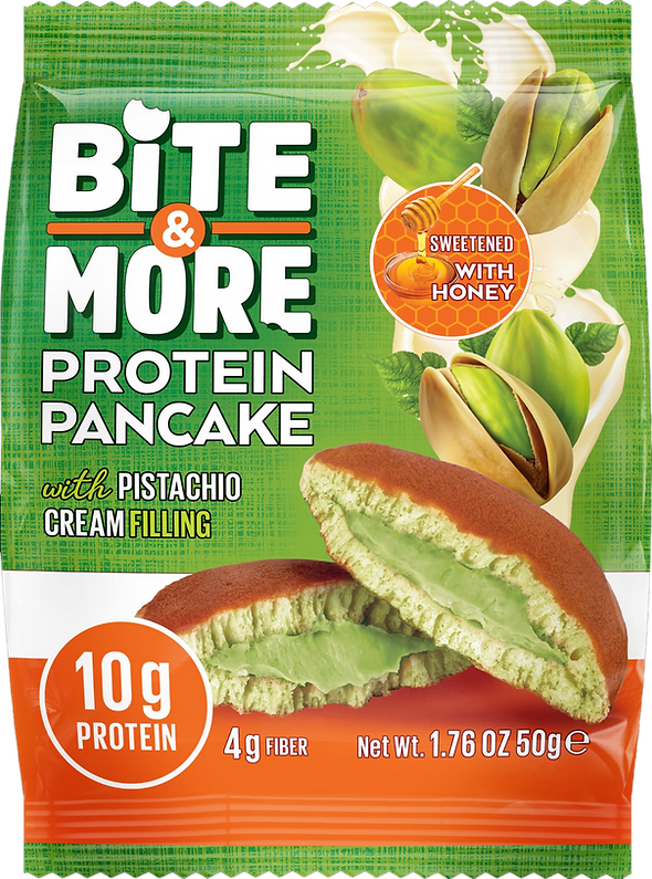 Protein Pancake with Pistachios 開心果蛋白班戟（50 克 x 3 件）