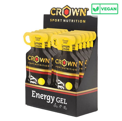 CROWN SPORT NUTRITION - Lemon Energy Gel - 40g x 12 (box)