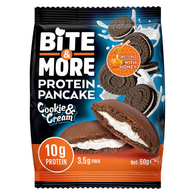 Protein Pancake with Cookie & Cream 蛋白配曲奇奶油班戟（50 克 x 3 件）