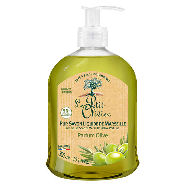 Pure liquid soap of Marseille Olive perfume 馬賽純梘液。橄欖 (300 ml) x 3
