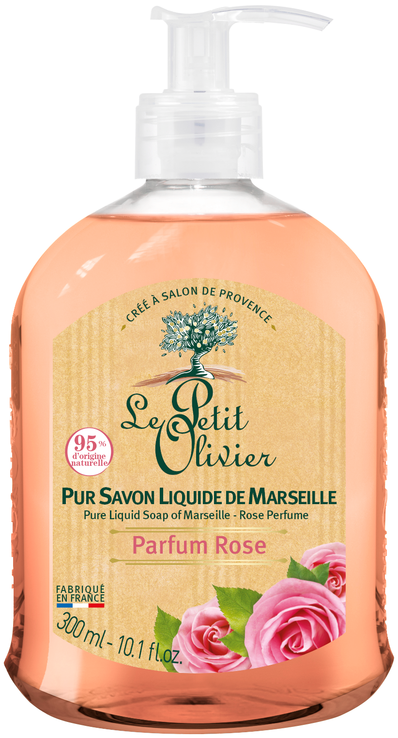 Pure liquid soap of Marseille 馬賽純梘液。3樽 x 300 mL