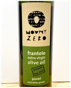Mount Zero - Frantoio 特級初榨橄欖油 Frantoio extra virgin olive oil